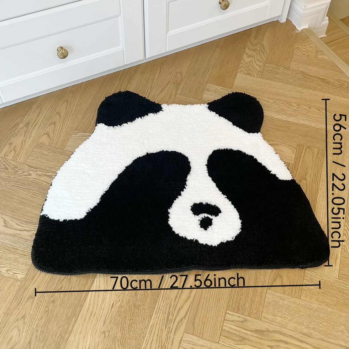 Tapis Design "Panda" | Cute Panda Tufted Rug